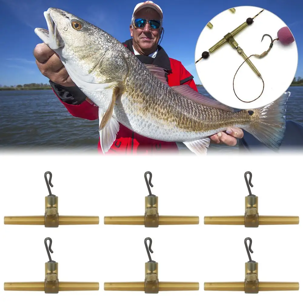 Outdoors Fishing Equipment Swivels Side Bends With Swivel Carp Fishing Accessories Kit Link Helicopter Anti Tangle Sleeves