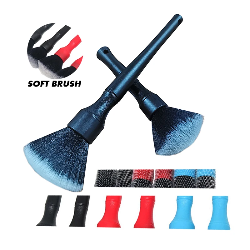 

Ultra-Soft Detailing Brush Super Soft Auto Interior Detail Brush With Synthetic Bristles Car Dash Duster Brush