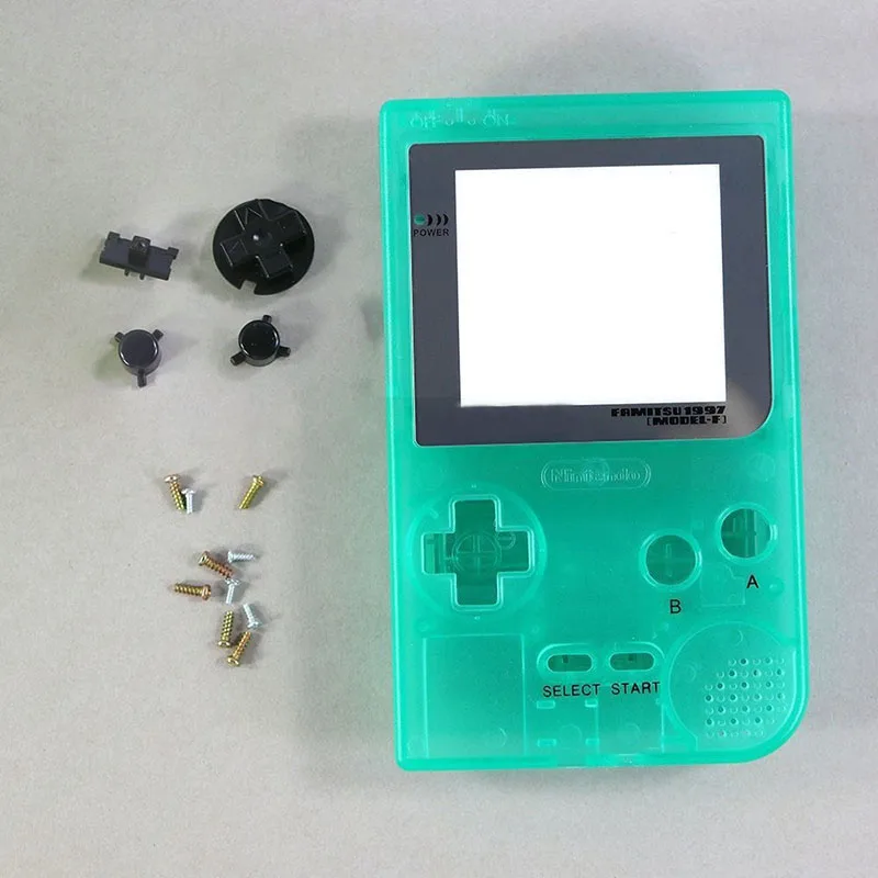 1set Konsol Game Untuk Gameboy Pocket Full GBP Case Cover Housing Shell Pengganti Set dengan Lensa Layar Dan Tombol