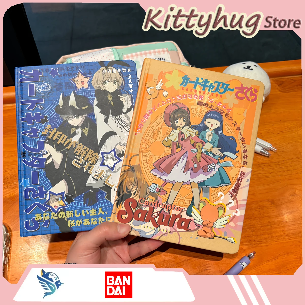 Cardcaptor Sakura Color Page Notebook Cute Student Gift Anime Peripheral Ins Style Hot Sale Girl'S Birthday Present