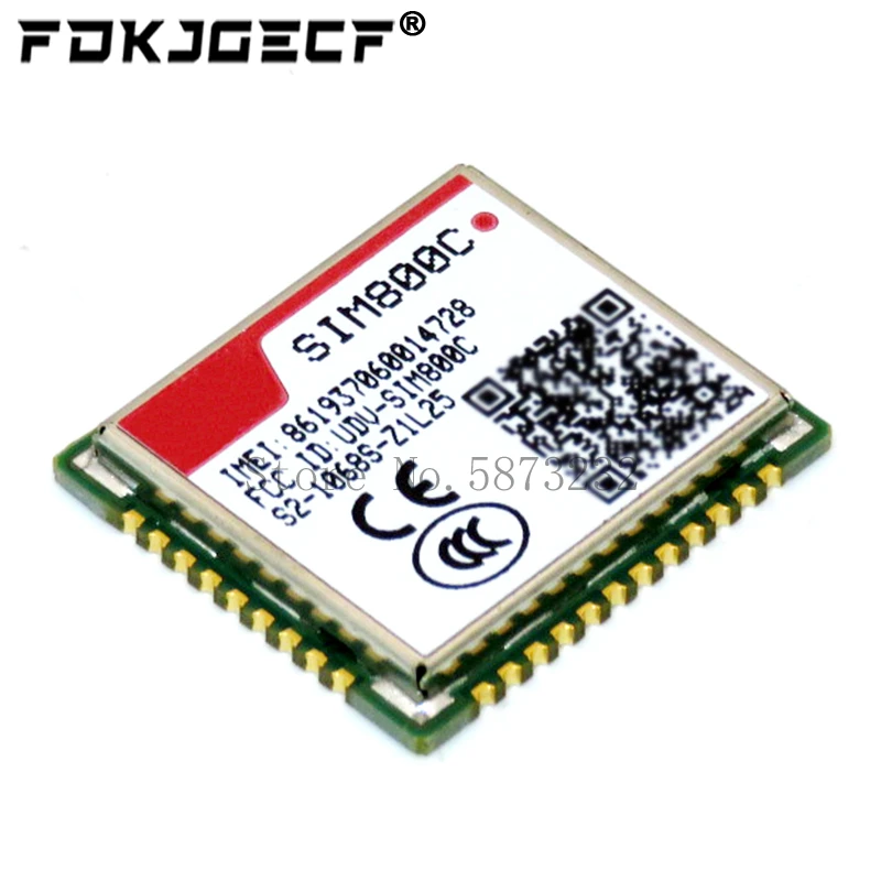 SIM800C Development Board GSM Module Support Message Bluetooth TTS DTMF Quad-band SMS data can be u-se instead of global SIM900A