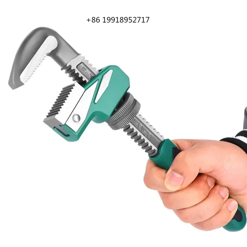 Plumbers Wrench American Pipe Wrench Multi-functional Speed Wrench w/ Extension Right-angle Special-shaped JJ103