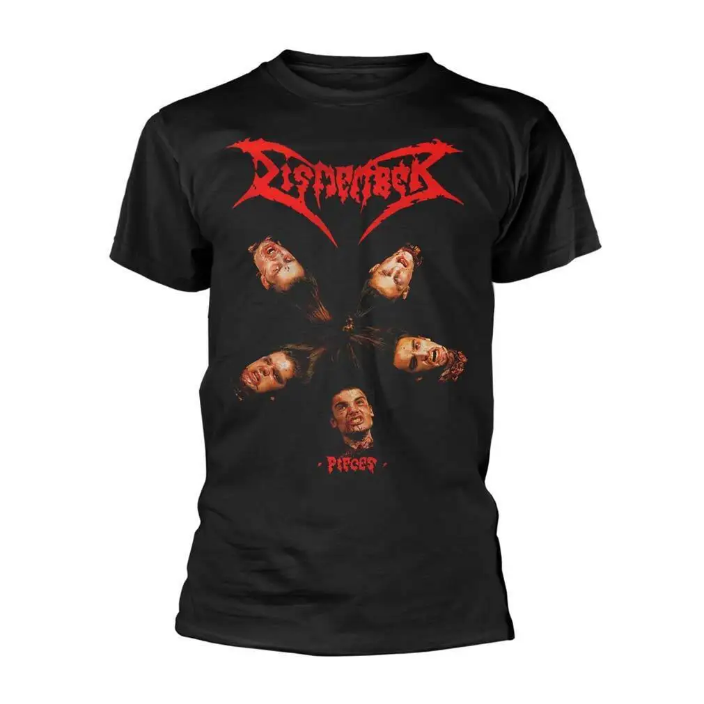 Men'S Dismember Pieces T Shirt X Large Black