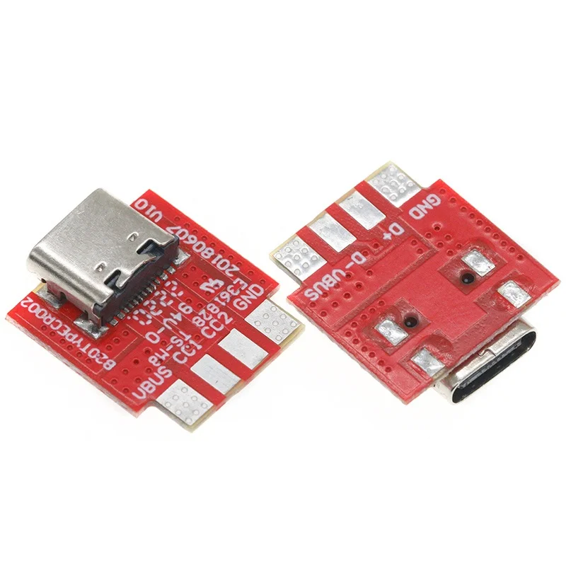 Плата-адаптер-usb-type-c-женский-разъем-с-поддержкой-usb-31-тестовая-плата-для-высокотоковых-нагрузок-выход-данных-d-d