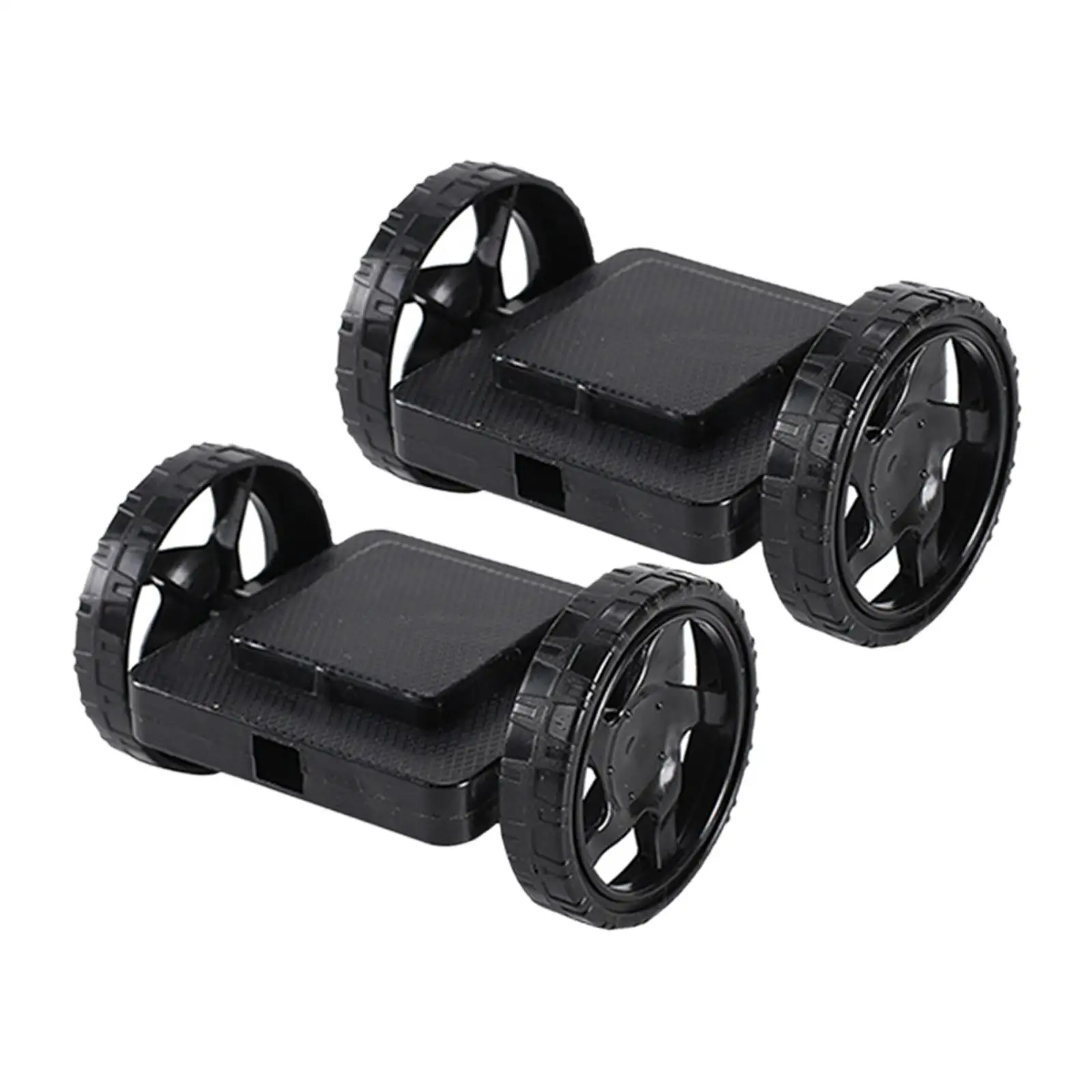 2x Magnet Building Blocks Wheels Base Construction Base Stem Toys for Kids