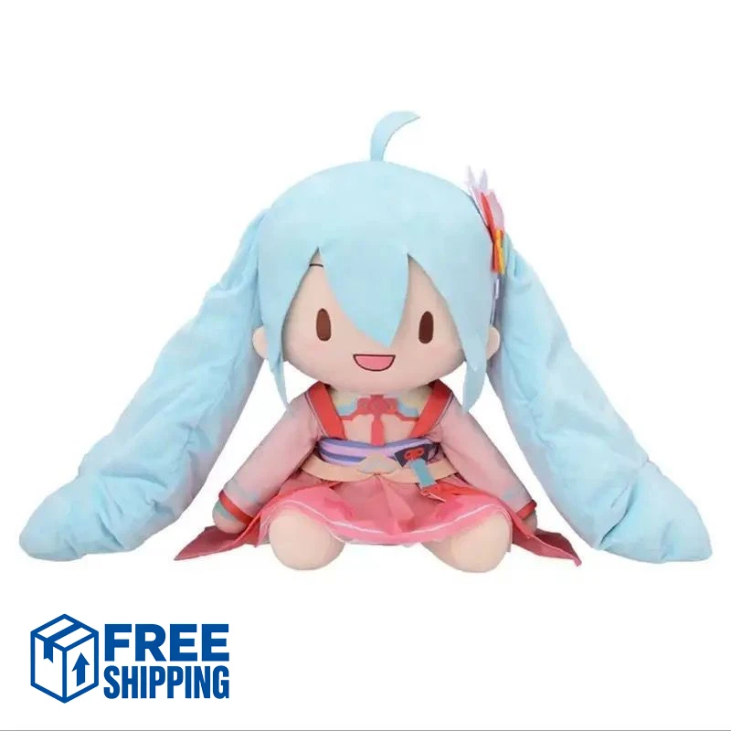 かわいい初音ミクぬいぐるみ漫画かわいいぬいぐるみドーパミン家の装飾アニメ周辺機器女の子と子供の誕生日プレゼント