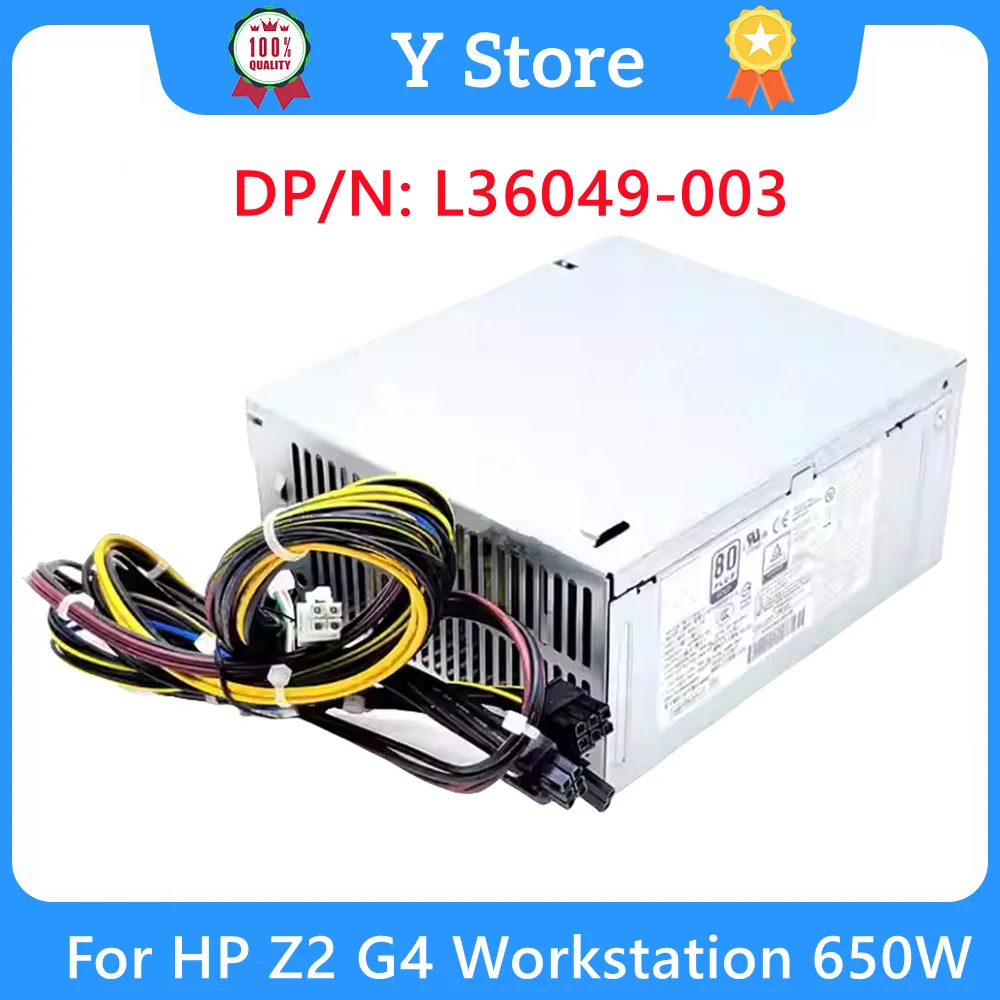 

Y Store L36049-003 L57253-003 Original For HP Z2 G4 Workstation 650W Power Supply DPS-650AB-30A 650W High Quality