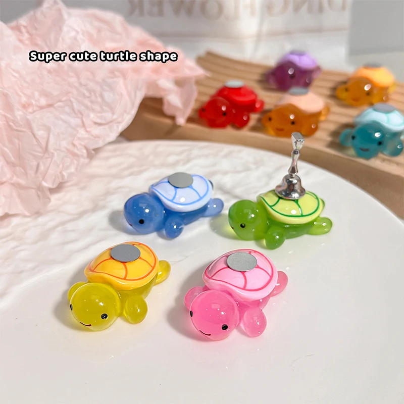 Soporte magnético para uñas, diseño de tortuga pequeña, accesorios para uñas, herramientas de exhibición, práctica de entrenamiento, soporte de exhibición para uñas