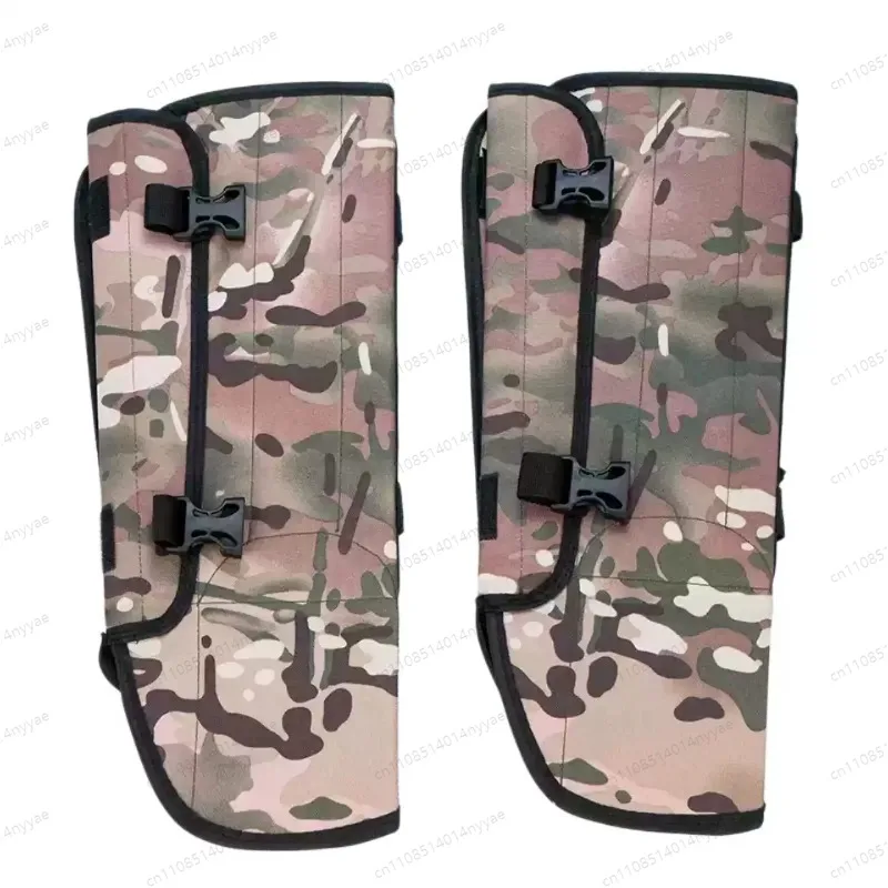 Adjustable Snakes Bite Protection Waterproof Snakes Chaps for Lower Legs Snakes Bite Protective Gaiter Chaps for Men&Women