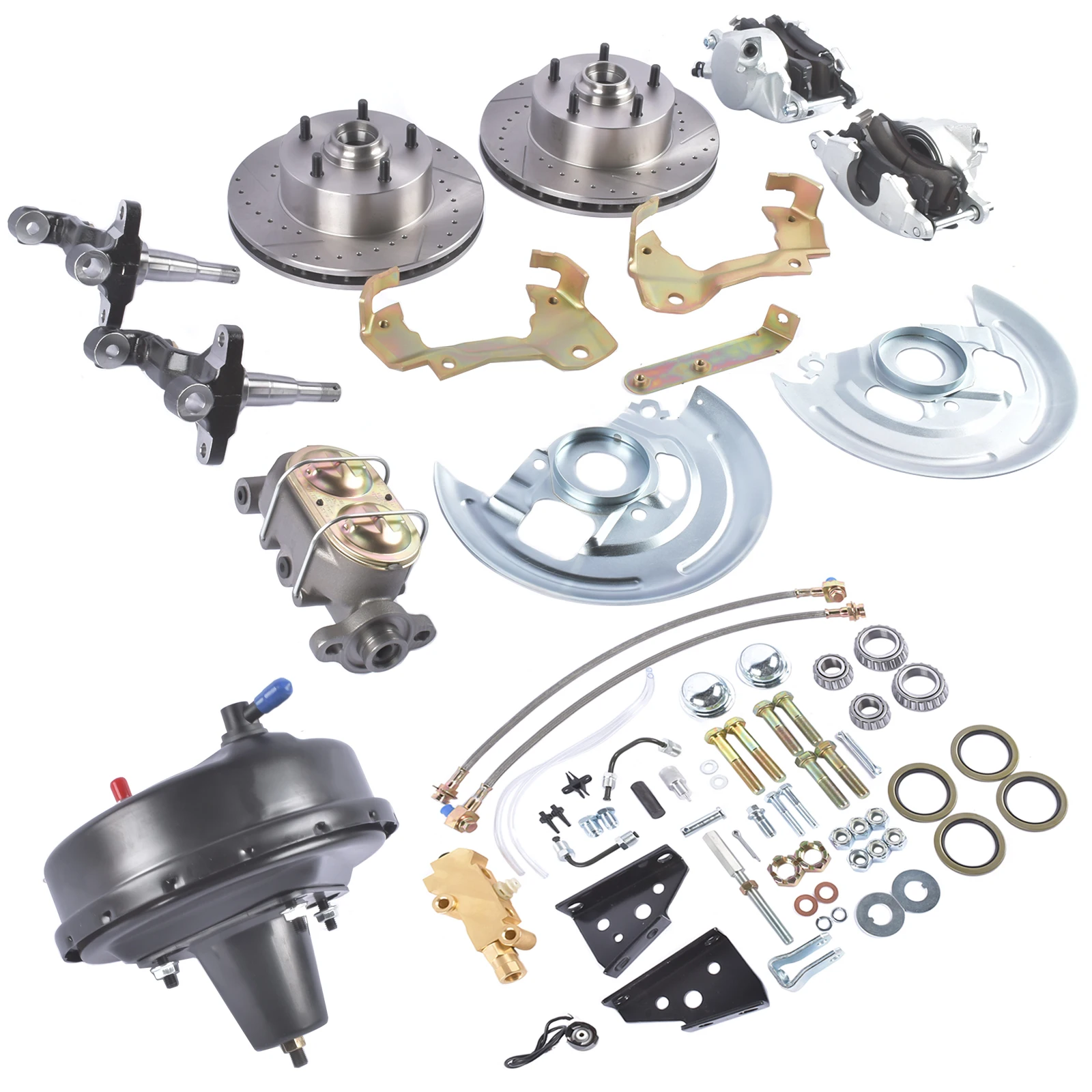 Glossy Body Disc Brake Conversion Kit Drilled 11