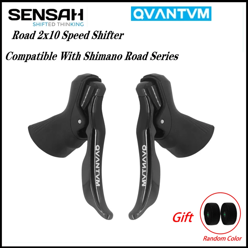 SENSAH Road Bike 2x10 Speed 20 Speed Bicycle Derailleur QUANTUM Shifter For Shimano 10s 4700 Tiagra R8000 10S 105 R7000