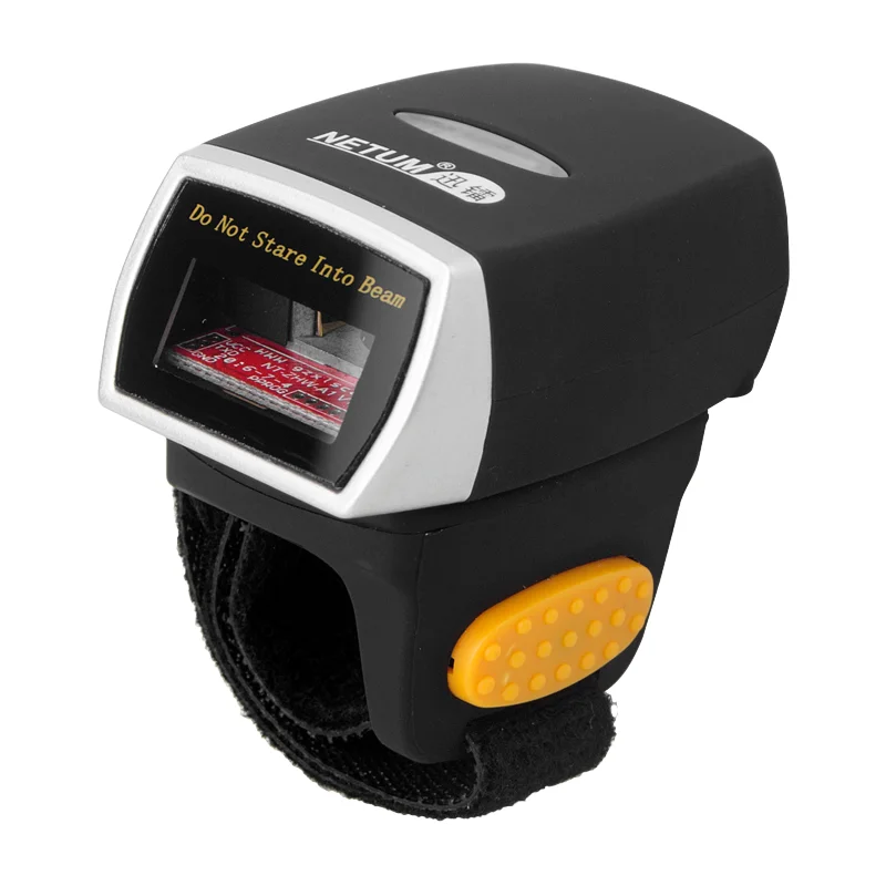 NT-R2 NETUM Mini 2D Wireless for Bluetooth Ring Barcode Scanner in Stock