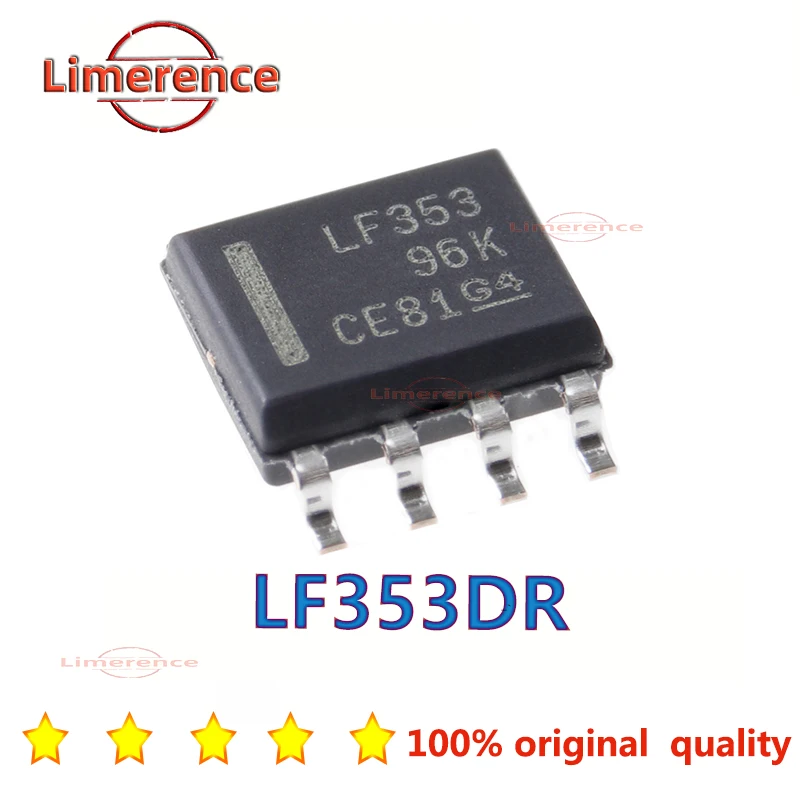 10pcs/lot LF353DR LF353M LF353 SOP-8 In Stock