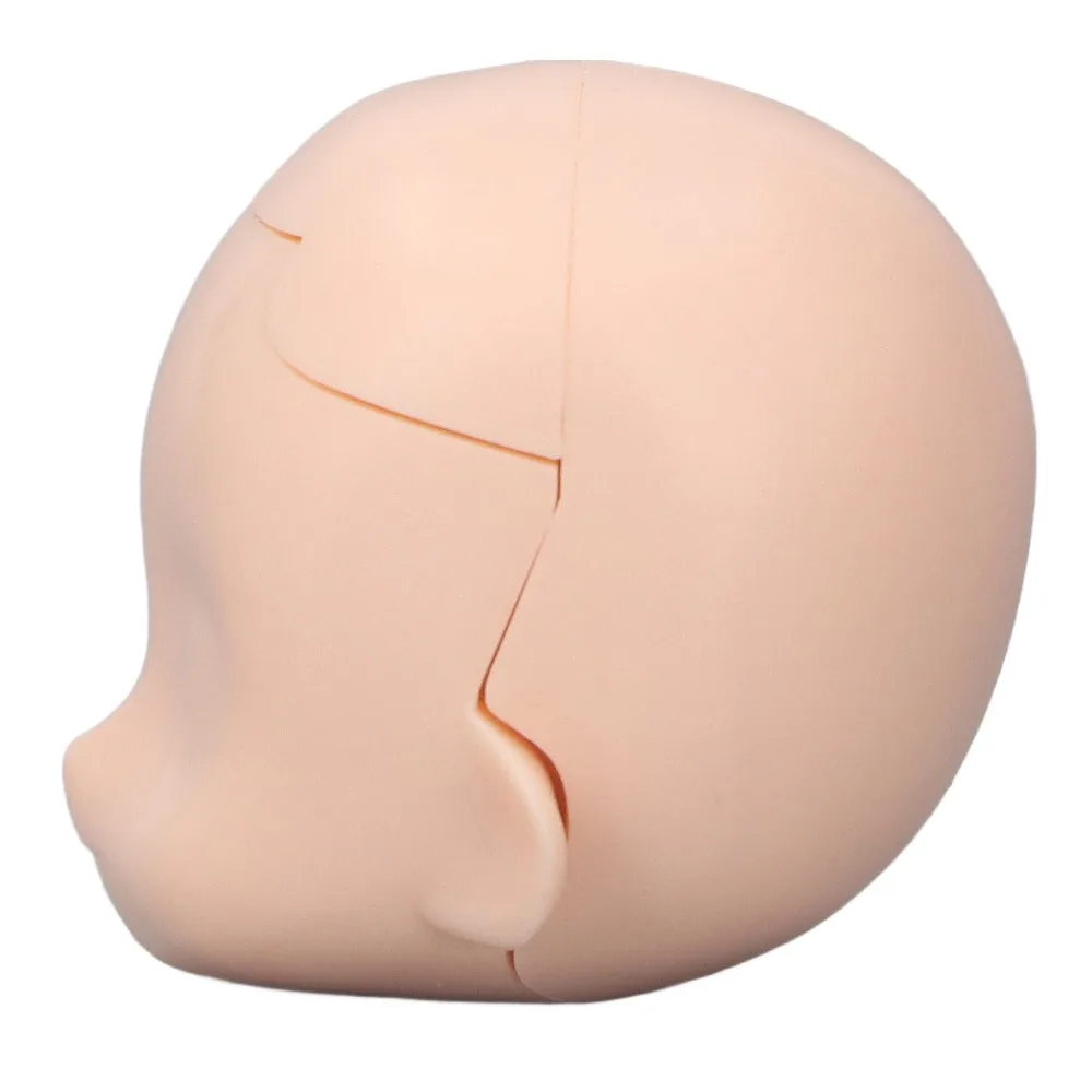 

For BJD Plastic Cement Blank Head Super White Exquisite Design Replacement Head Milky White Ball Jointed Head Collection