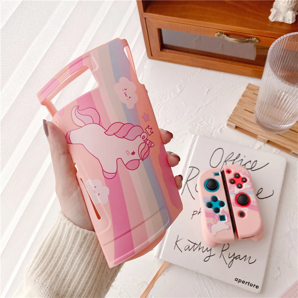 Capa de proteção para nintendo switch console accessori capa macia tpu caso de proteção para nintendo switch