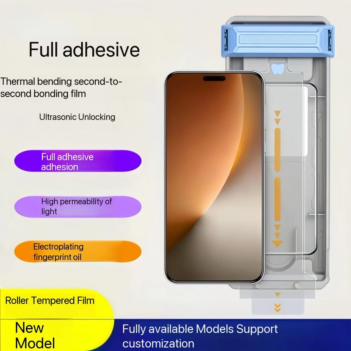 Protecteur d'�cran pour OPPO Find X8 X6 X7 Pro, 2 pi�ces, Ultra courb�, pleine colle, verre tremp�, Film Premium sans poussi�re, Installation facile