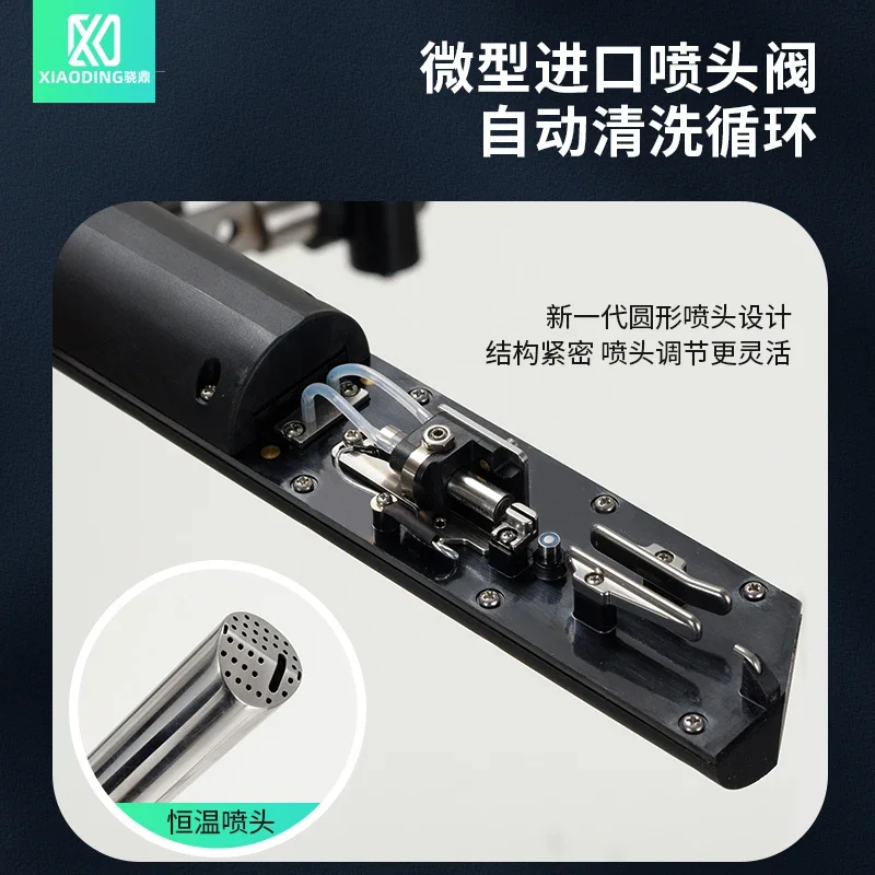 طابعة نافثة للحبر ذات طابع صغير لتاريخ الإنتاج ورمز الاستجابة السريعة - آلة ترميز خط التجميع الأوتوماتيكية للبيض والزجاجات والأغطية