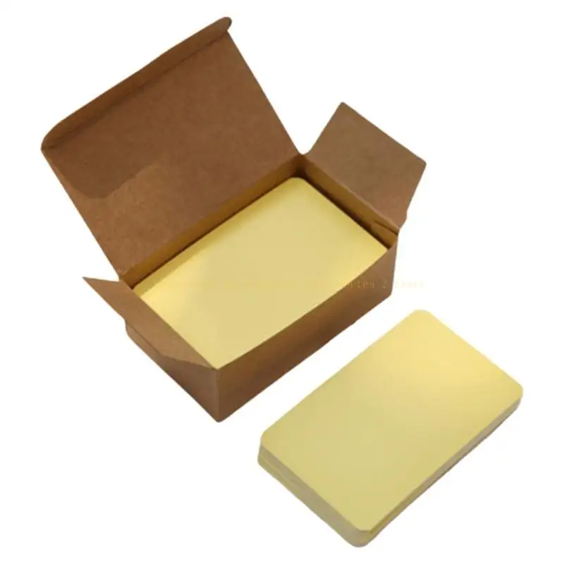 Puste karty papierowe Odrębne notatki Notekarne