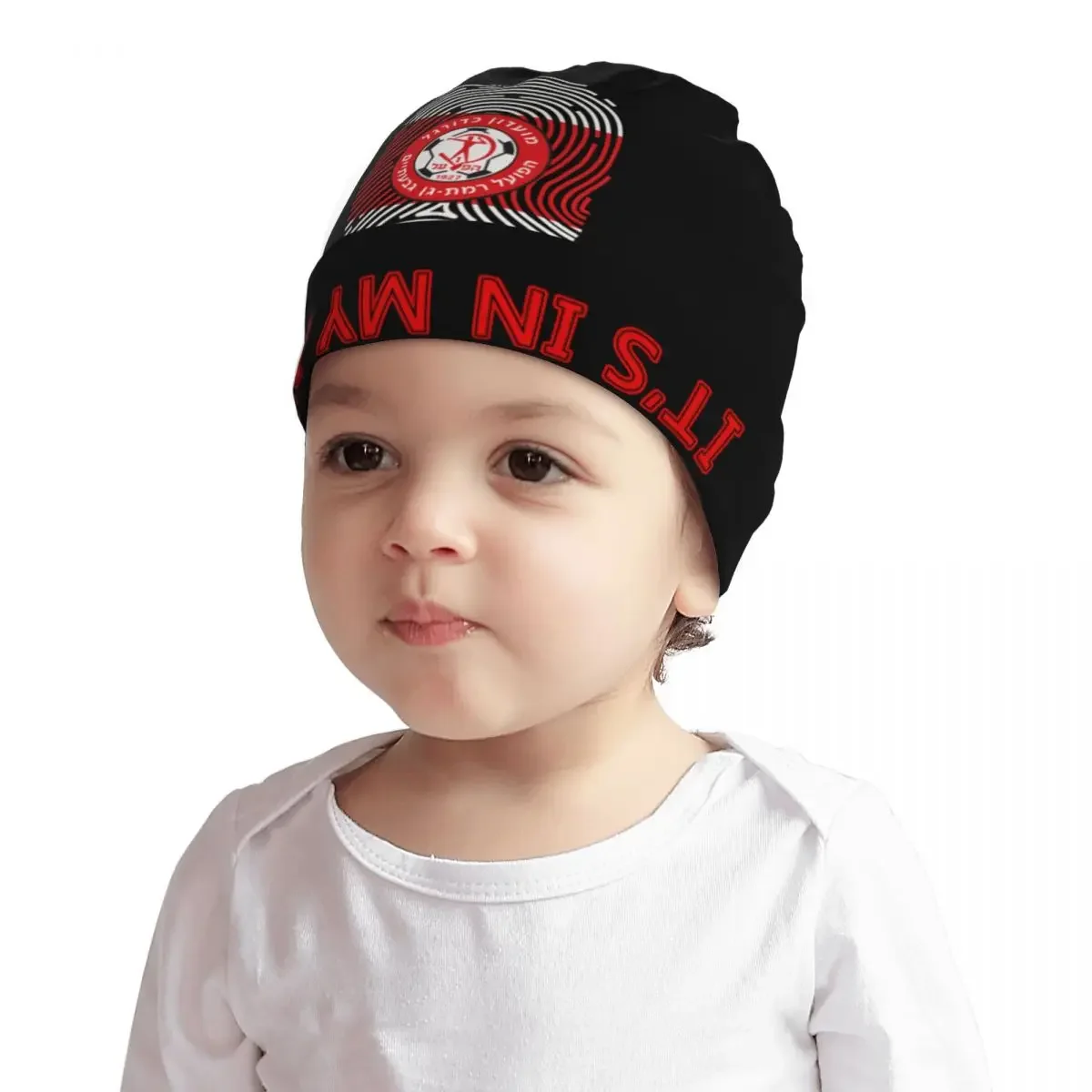 

Israel Hapoel Ramat Gan Givatayim Fc Baby Cotton Beanie Boy Toddler Knitted Hat Cute Warm Baby Newborn Hat