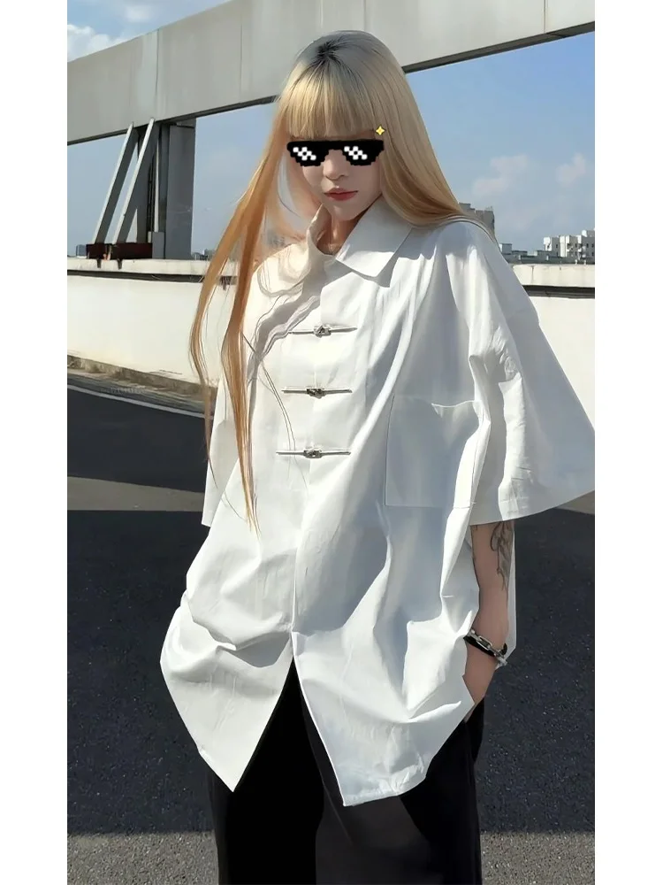 

Новая китайская мужская летняя рубашка из ледяного шелка с коротким рукавом, парный летний костюм Тан, свободный крой, молодежный стиль, квадратный воротник