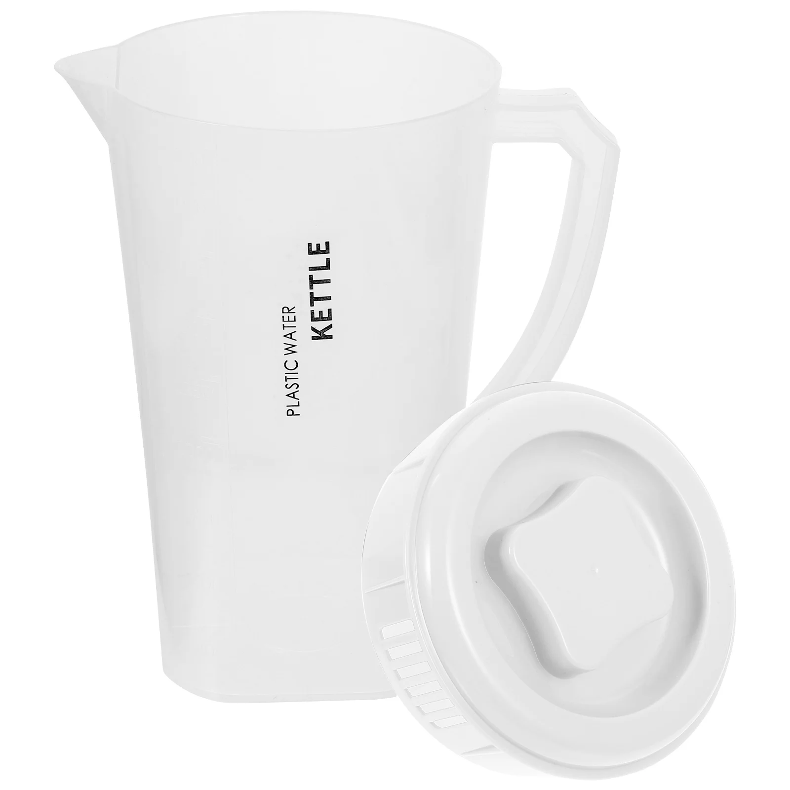 Jarra de agua fría, tapa de contenedor de bebidas de Material PP para nevera, jugos, té, limonada, batidos de leche, servicio de invitados ergonómico H