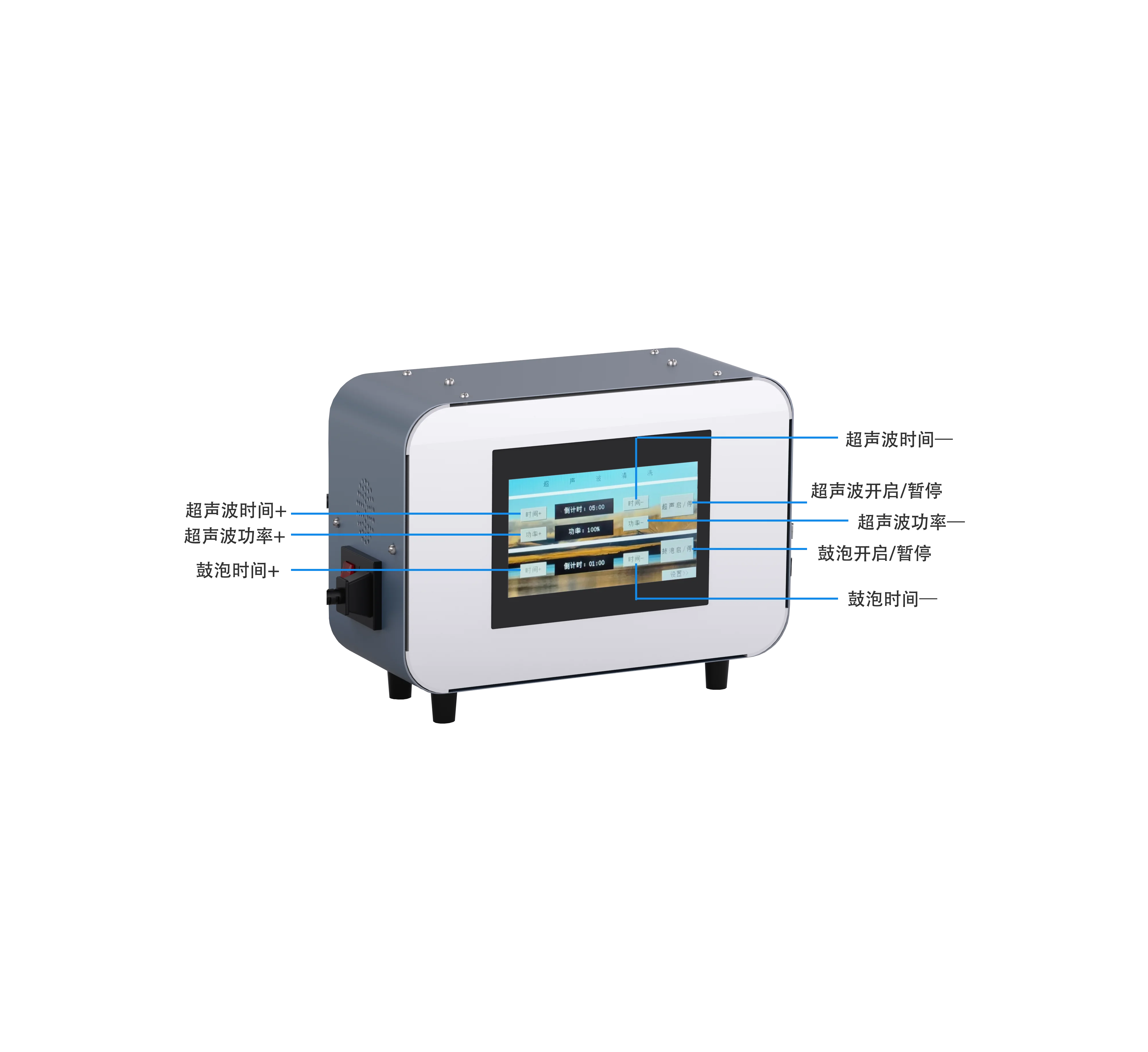 새로운 초음파 식기세척기 싱크대 독립형 외부 설치 무료 가정용 자동 소형 야채 세척기