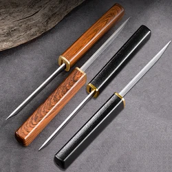 Kitchen Knives Double Knife 2-in-1Utility Knife Meat Cleaver Double-Pole Combination Peeling Boning Outdoor BBQ Fishing Knife