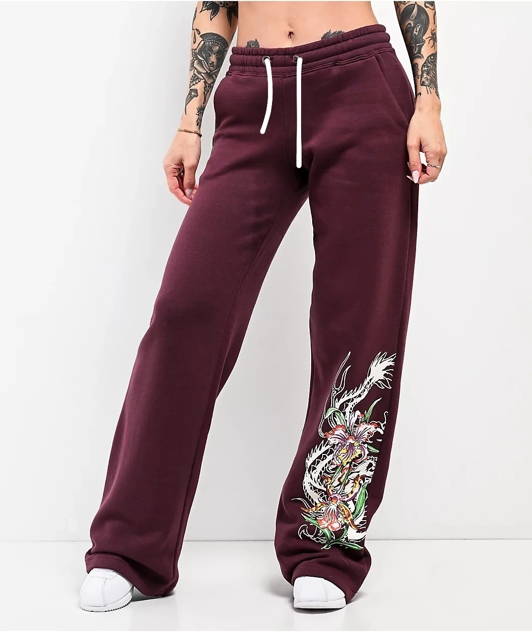 2026 High-Waist Wide-Leg Y2K Hip-Hop Print Loose Jeans Retro Schwarz Streetwear für Paare im Harajuku-Stil – Detail 6