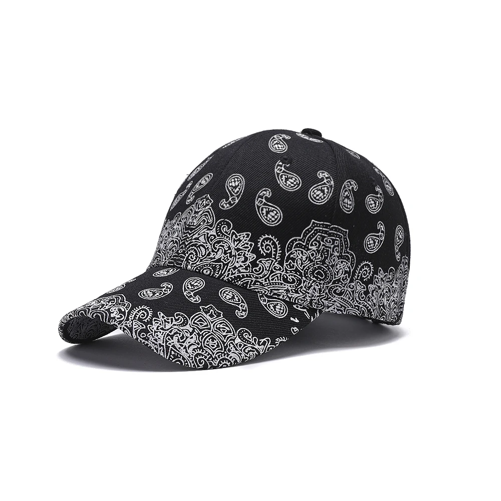 Vintage Fashion Full-Patterned Walnut Flower Baseball Cap. Available in Multiple Colors. Suitable for Both Men and Women.