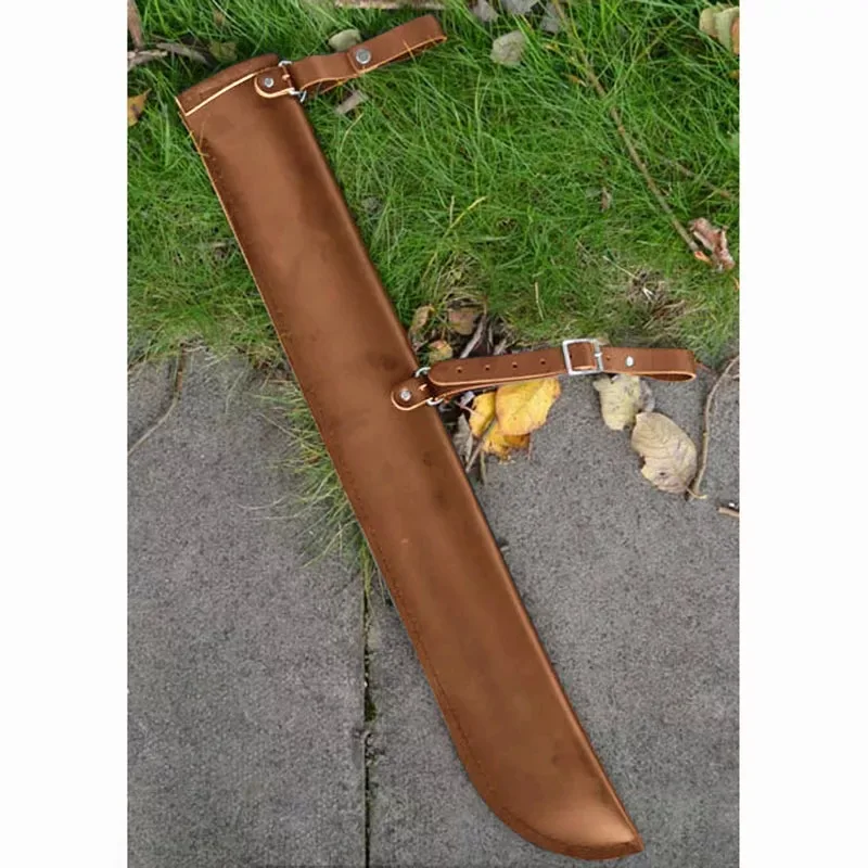 Średniowieczny miecz pas pochwa gotycki Steampunk talia płaszcza uchwyt skórzany pasek kabura rycerz przebranie na karnawał LARP broń rekwizyty