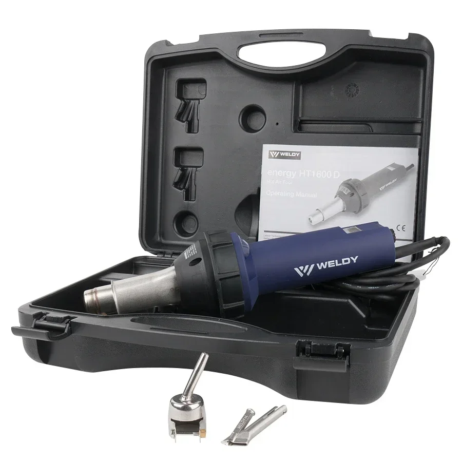 2025 Premium Products WELDY 1600W Digital Hot Air Gun Heating Gun Plastic Welding Gun from Technology And Engineering PVC TPO