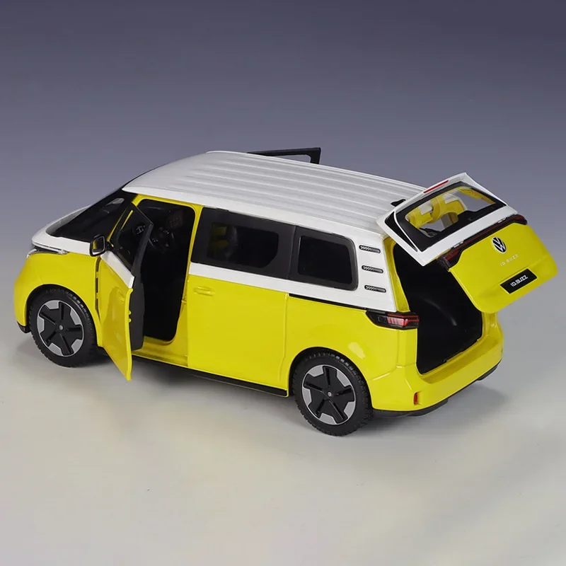 Maisto-vehículo de juguete de aleación, modelo de Metal fundido a presión, 1:24, Volkswagen ID Buzz 2023, regalos