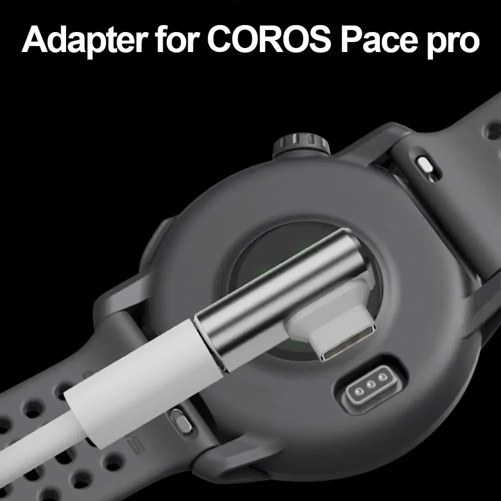 Cargador para reloj inteligente Coros Pace Pro, convertidor, adaptador de carga, conector de carga para reloj pequeño, para Coros Pace Pro con luz