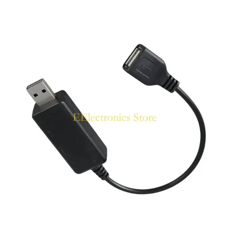 B03C USB to Multi Voltages 5.2V 7.4V 9.2V Power Boosters Cable Replacement for Fingerprint Lock Electronic Gadgets