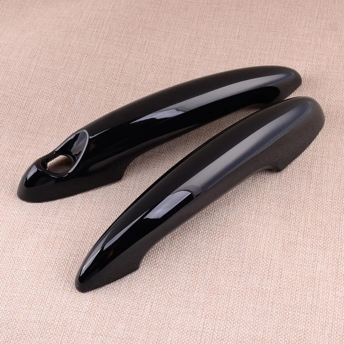 

2 шт. глянцевая черная крышка дверной ручки подходит для MINI Cooper S R50 R52 R53 R56 R57 R58 R59 R61 2001-2014