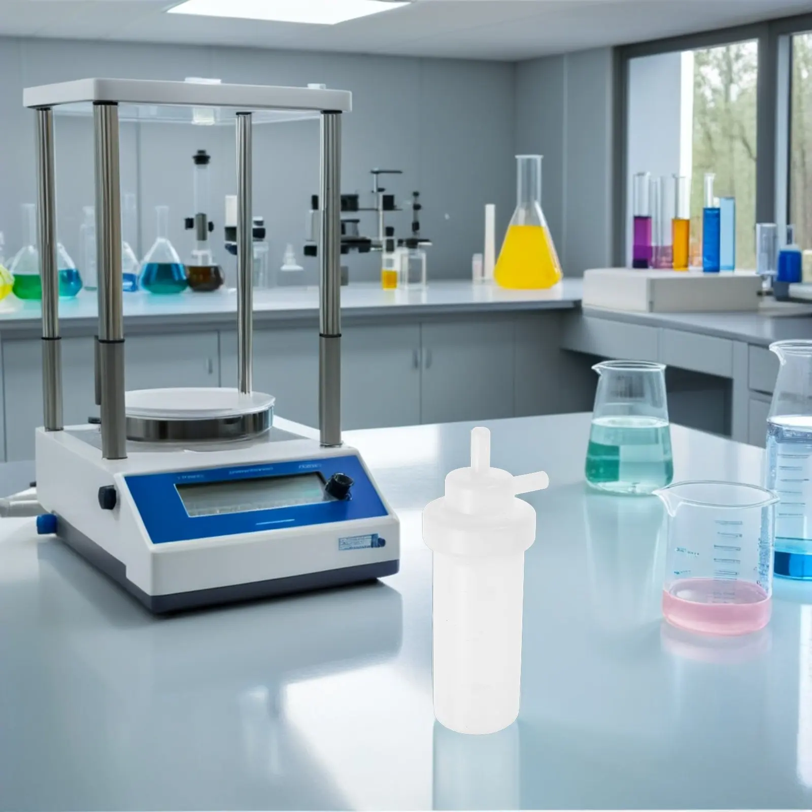 

2 шт. полиэтиленовые бутылки для улавливания газов, 75 мл, для лабораторий, научных исследований и образования