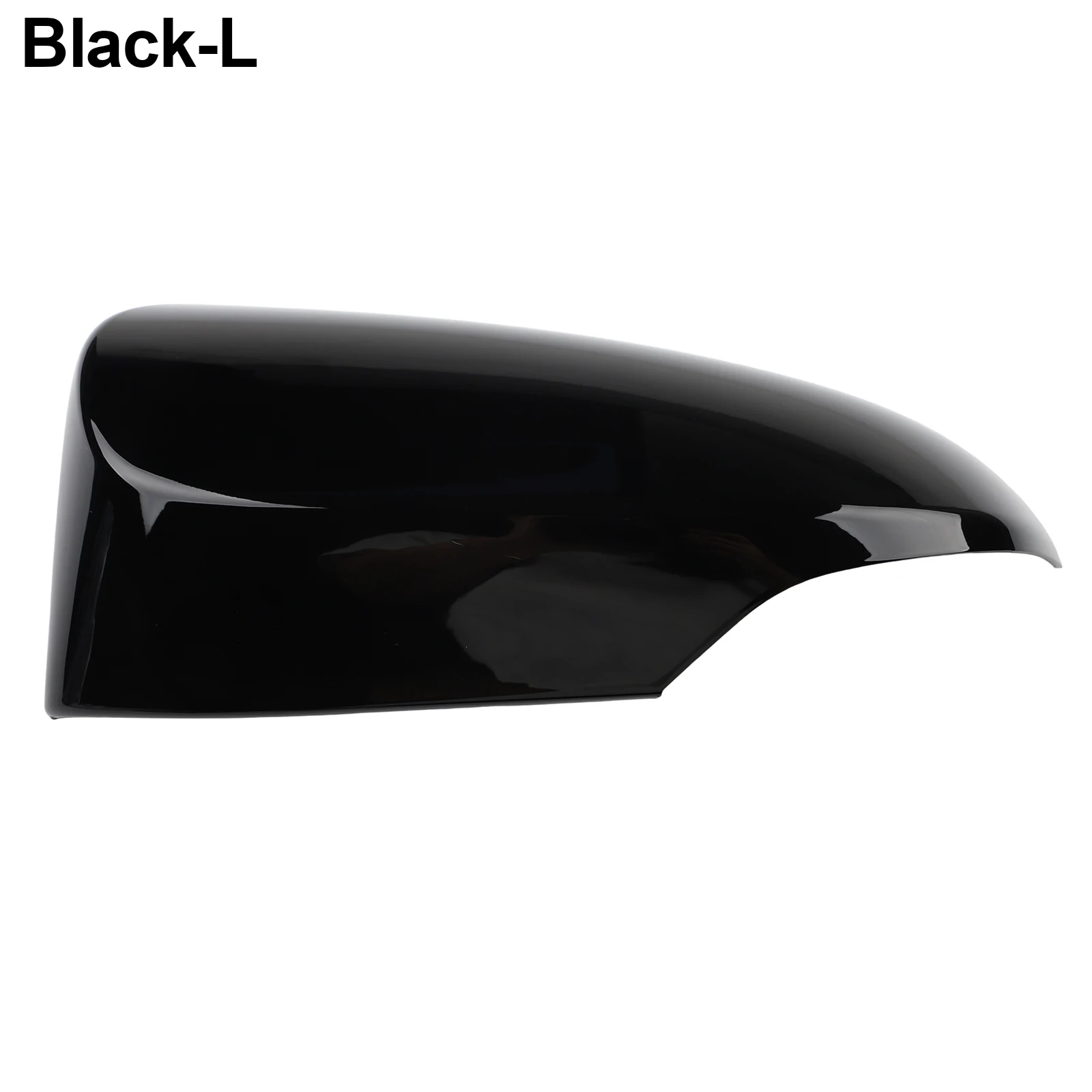 Car Styling Black Wing Mirror Cover Glossy Black Mirror Cap Long-term Durability Prevent Scratches And Impacts