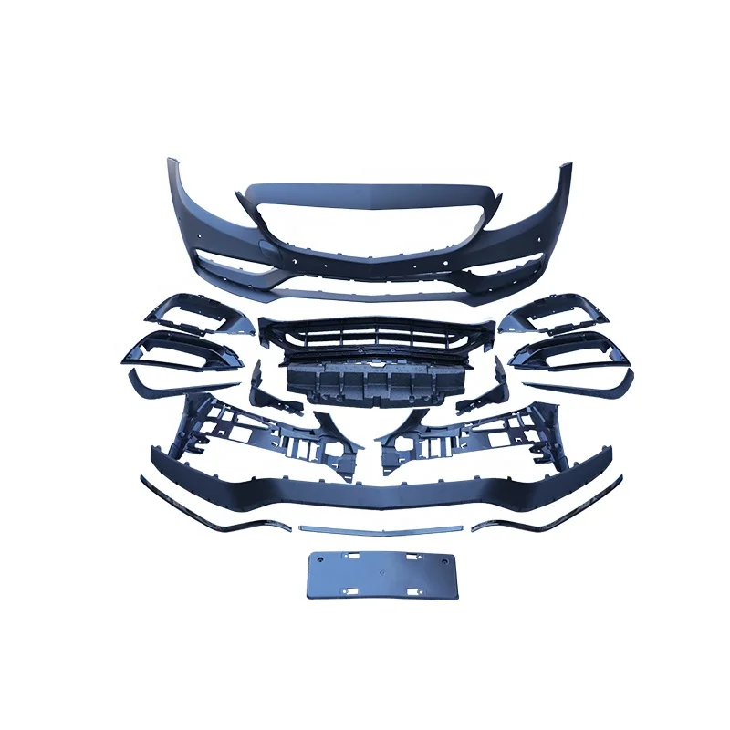 

Car Bumper Sport 19-20 for C Class W205 Reftted for C63 Front Bumpers