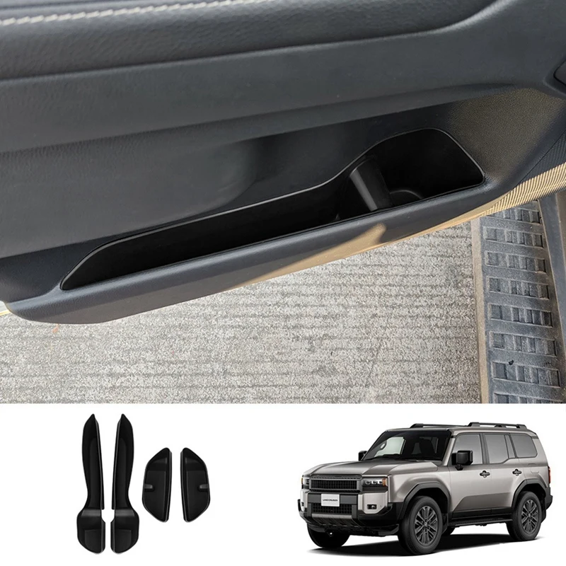 Autotür-Aufbewahrungsbox, Organizer, Aufbewahrungsbox für Toyota Prado LC250 2023, Auto-Innenzubehör