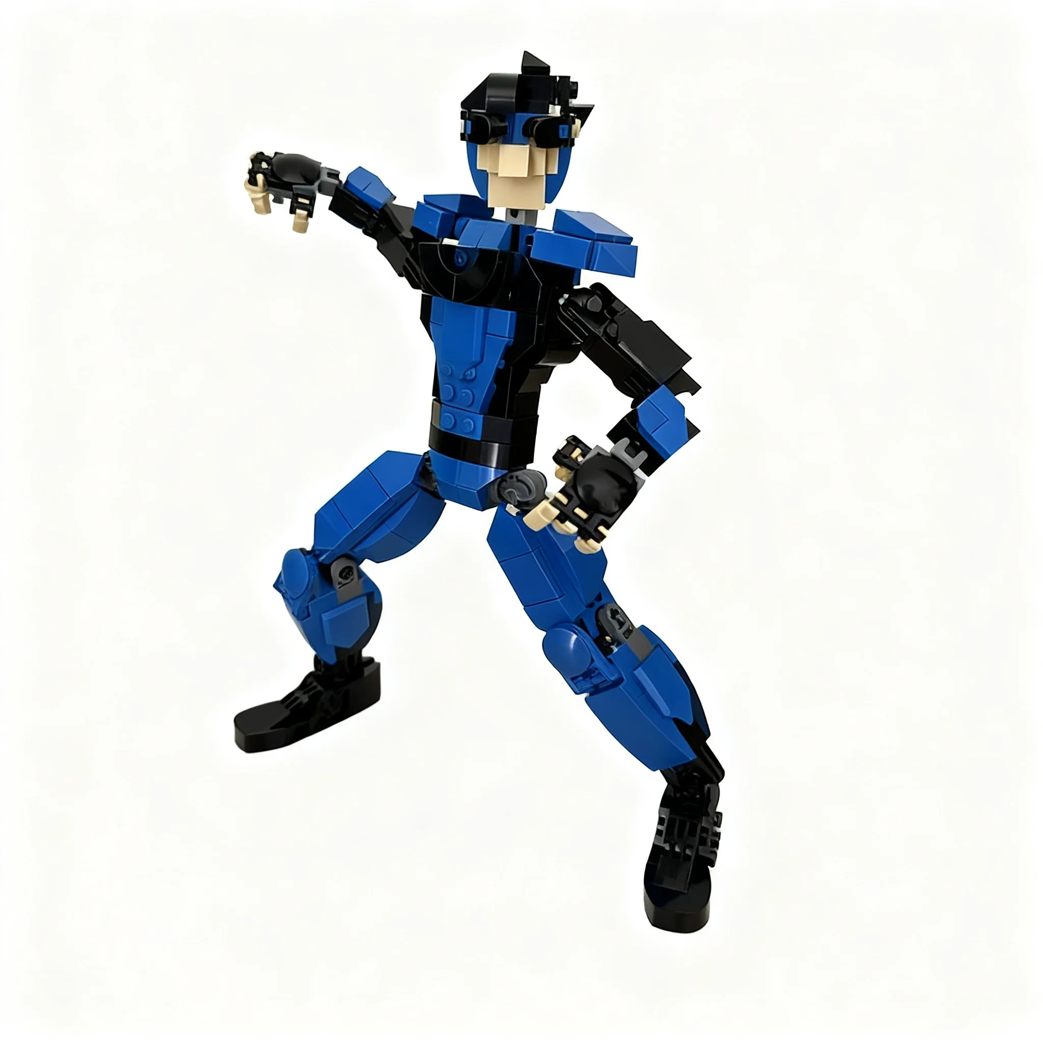 293pcs MOC Invincible Black Suit Buildable Figure Model Toy Building Blocks Architecture Christmas Gift Kids Brick DIY Idea