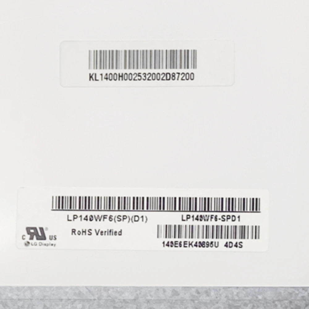 

LP140WF6 SPD1 IPS LAPTOP LED LCD Screen 14.0" Full-HD 30pins 1920×1080