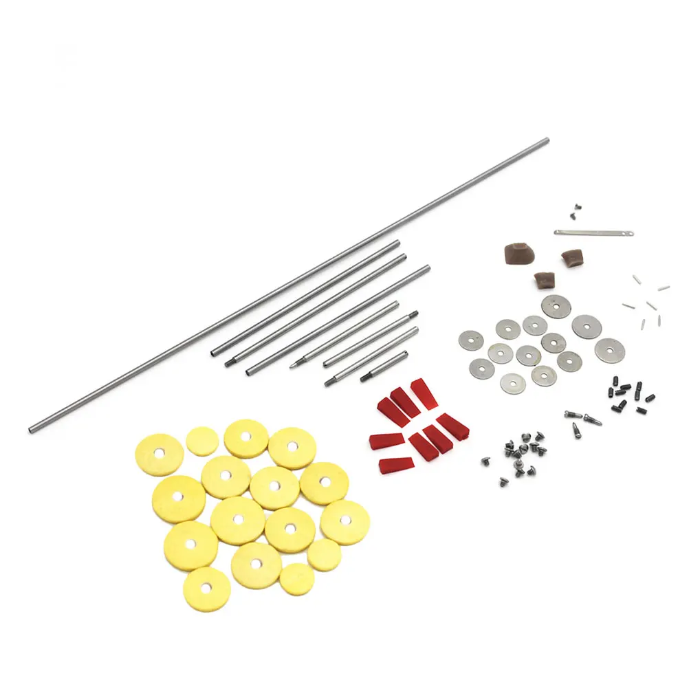 

Flute Repair Parts Set Complete Tools Flute Sound Hole Mat Pad Roller Screws Woodwind Instrument Repair Kit