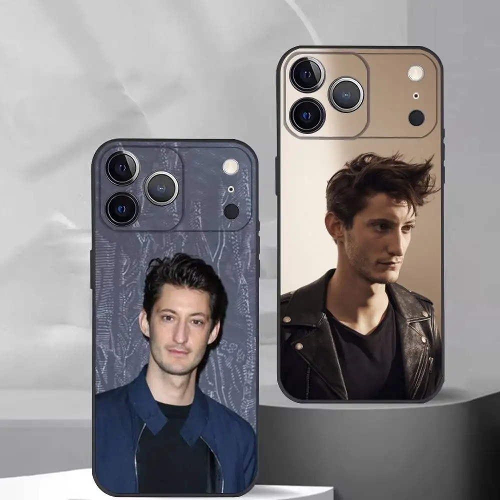 

Pierre Niney Actor Director Phone Case For iPhone 17, 16,15,14,13,12,11 Plus,Pro Max, Others Soft Black Cover