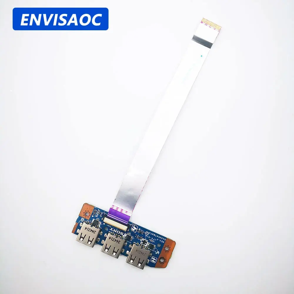 

For Sony SVE151 SVE151D12T SVE151C11T SVE151E11T Laptop USB Jack Port Board DA0HK6TB6F0 IFX-618