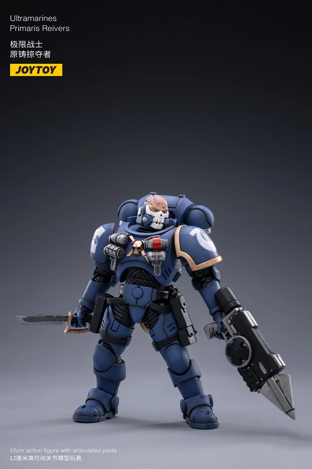 JOYTOY 1/18 Action Figure (3PCS/SET) Primaris Reivers Anime Collection Military Model Action Figures Collection
