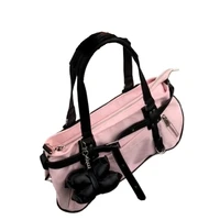 Korean Cute Harajuku Style Y2k Large Capacity Handbag Shoulder Bags Nylon Waterproof Cloth Commuter Storage Bags Women's Bag - Image 6