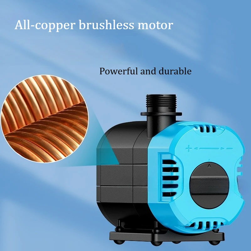European standard aquarium water pump, constant frequency energy-saving fish tank water pumping and circulation filtration pump