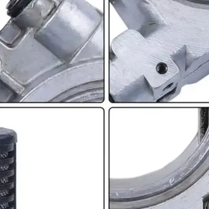 For Worm Gear System Oil Pump MS290 For Demanding Environments Silver Precision Engineered Consistent Oil Flow
