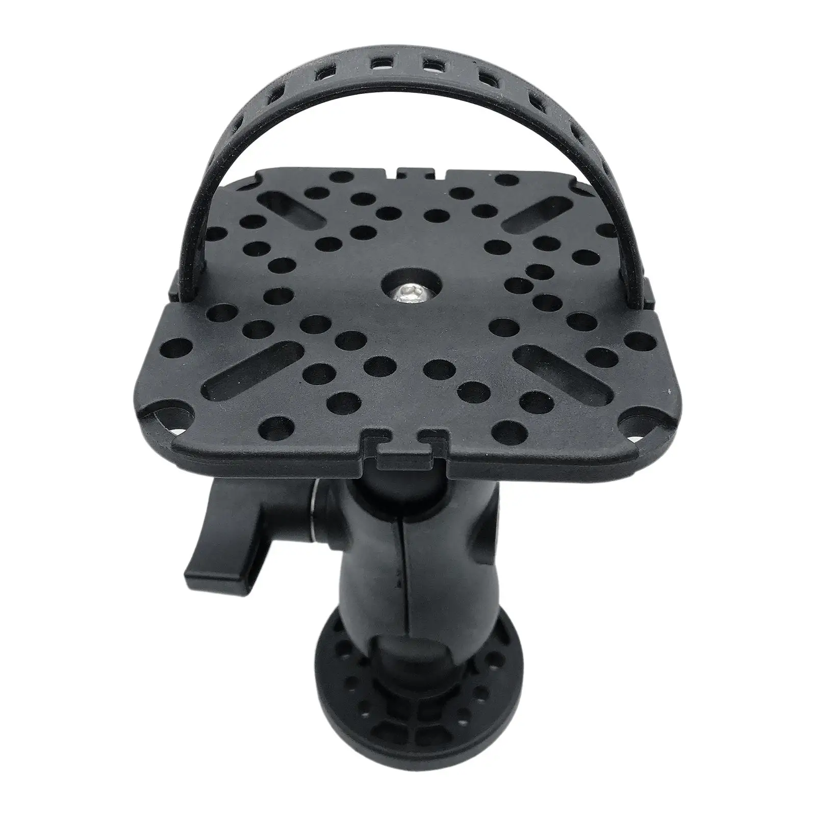 

Fish Mount Marine Boat Electronic Fish Mount 360 Degree Swivel Round Bottom Square Universal Bracket Easy Install