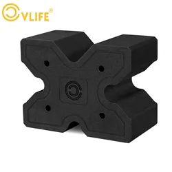 CVLIFE Small X-Block Shooting Rest Hunting Block for Shooting Recoil Reduction Lightweight Shooting Block